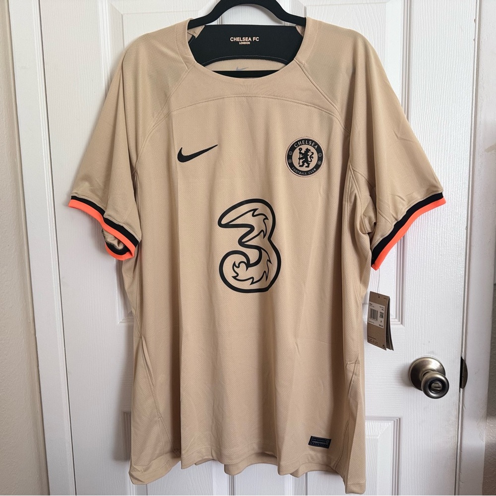 SOLD - Nike Chelsea FC soccer jersey away replica men size XXL